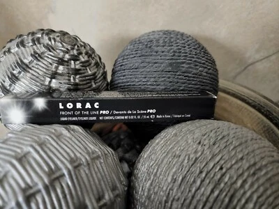 LORAC Front of the Line PRO Water-Resistant Liquid Eye Liner "Black" LAS FS NIB! - Image 1 of 2