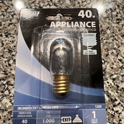 Feit Electric 40 watt T7 Appliance Bulb E17 (Intermediate) Soft White 1 pk - Image 1 of 2