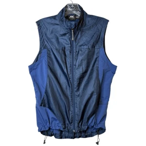 Helly Hensen Dark Blue Full Zip Shell Vest Women WB XSmall with Inside Zip - Picture 1 of 9