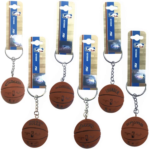 mini basketball keychain Spalding NBA PICK YOUR TEAM Cover
