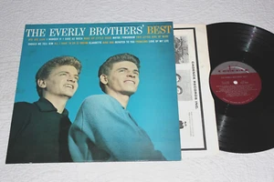THE EVERLY BROTHERS - Best  (Original 1959 Mono U.S. Vinyl LP) Greatest Hits - Picture 1 of 3
