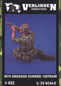 1/35 M79 Grenade Gunner/Vietnam Soldier Resin Kits Verlinden#452 - Picture 1 of 1