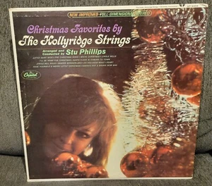CHRISTMAS FAVORITES BY THE HOLLYRIDGE STRINGS STEREO VINYL LP RECORD ALBUM RARE - Picture 1 of 4