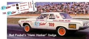 CD-MM_028 Bud Faubel Honker 1964 Dodge DECALS - Picture 1 of 1