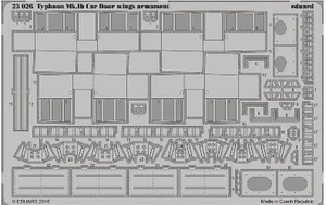 Eduard 23026 1/24 Aereo- Typhoon Mk Ib Porta Della Porta Ali Armamento Per ARX - Foto 1 di 1