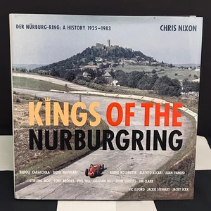 SIGNED CHRIS NIXON KINGS OF THE NURBURGRING A HISTORY 1925-1983 BOOK FANGIO MOSS - Picture 1 of 11