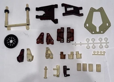 Vintage Team Associated RC10 Parts Lot 24 Piece Mixed Parts Lot Rc10 Buggy - Image 1 of 4