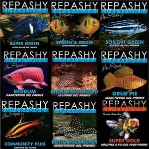 Repashy SuperFoods Aquarium Fish Food Feed Gel Meal Replacement 9 Types 84g/340g - Picture 1 of 10