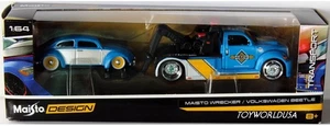 Maisto Elite Transport Maisto Wrecker & Volkswagen Beetle - Picture 1 of 1