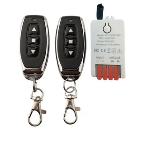 2 Way Mini Wireless Remote Switch for DC 5V 30V Linear Actuator Applications - Picture 1 of 12