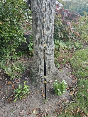 De colección Custom TROLLINING ROD 80lb Clase 6'10" con guías de rodillos Aftco Butt Foto 1 de 4