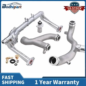 Upgraded Aluminum Coolant Water Pipe Kit for 14-19 Land Rover Range Rover 3.0 SC - Picture 1 of 18