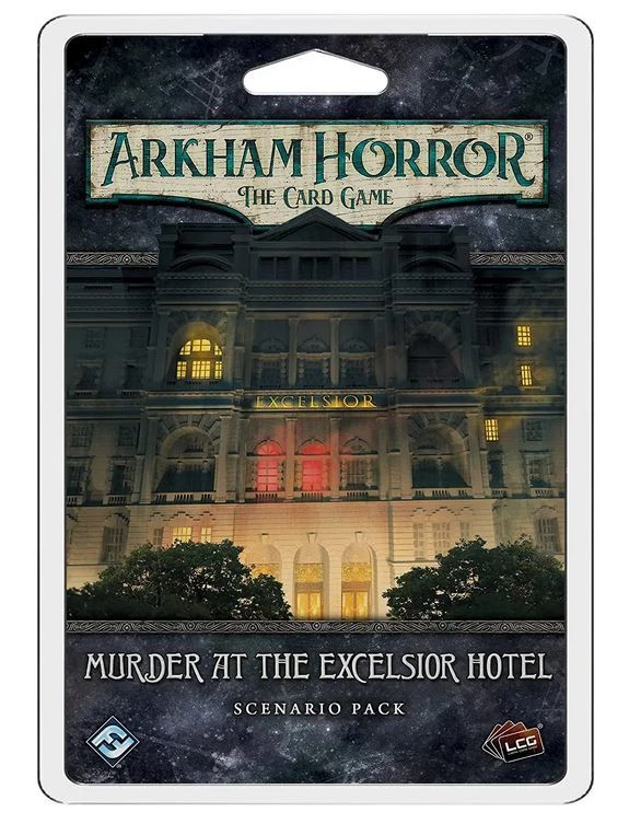Arkham Horror LCG: Murder at the Excelsior Hotel Scenario Pack NUEVO Y SELLADO Foto 1 de 1