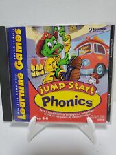 Jump Start Phonics CD-ROM Ages 4-6 PC/Mac 1999 Educational Games Homeschool Kids