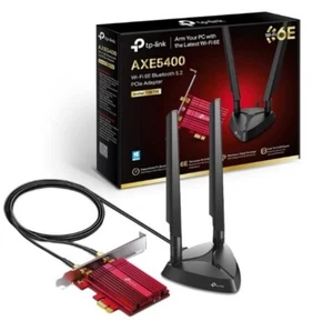 TP-Link Archer TXE75E AXE5400Mbps Scheda di Rete WiFi 6E PCIe, Bluetooth - Foto 1 di 3