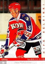 2001-02 Finnish Cardset #208 Ilkka Pikkarainen