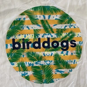 Birddogs Men's White XL Palm Leaf Cotton Spandex Blend Graphic T-Shirt - Picture 1 of 7