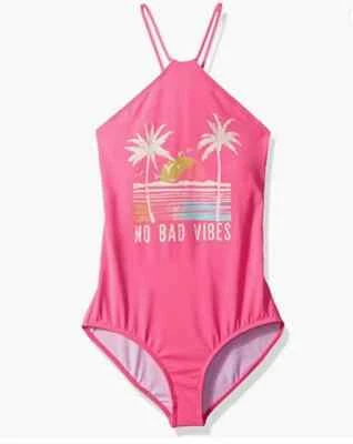 Billabong Girls' Sol Searcher One Piece Swimsuit Sz 14 - Image 1 of 2