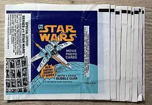 Wax Pack WRAPPER 1977 Topps STAR WARS JET FIGHTER - Picture 1 of 1