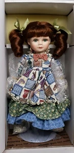 Muñeca de coleccionista ""Cousins"" de porcelana fina Marie Osmond edición limitada Nuevo - Imagen 1 de 12