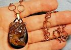 Victorian Faux Tortoiseshell Cameo1880 Hand Carved 1.5" Cameo Exquisite Necklace