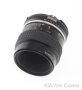 Nikon Micro Nikkor 55mm Focal F 2 8 Camera Lenses For Sale Ebay
