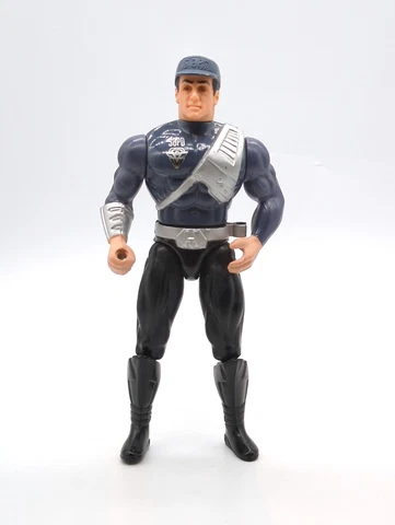 Vintage 1993 Mattel Demolition Man Battle Baton Spartan 5.5" Figure Cover
