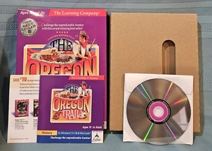 The Oregon Trail Big Box CD ROM Game Windows 3.1-95/Macintosh 7.0 - Picture 1 of 4