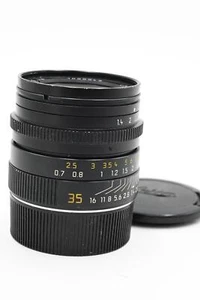 Leica 11874 35mm f1.4 Summilux-M ASPH Lens Black E46 *Read #849 - Picture 1 of 6