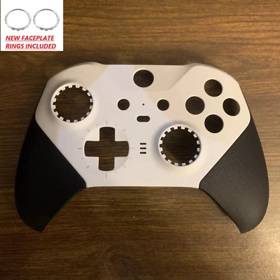 Microsoft Xbox One Controller Elite Series 2 Faceplate Top Shell White New - Image 1 of 4
