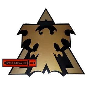 Mancave Game Room All Metal Starcraft Terran Art Wall Display Décor Twin Layers  - Picture 1 of 2