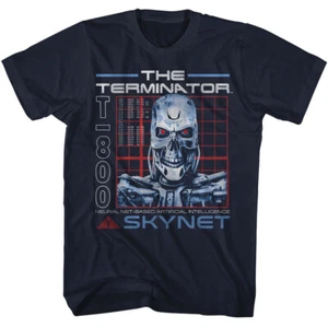 The Terminator T-800 Neural Net Based Artificial Intel Skynet Men's T Shirt - Picture 1 of 3