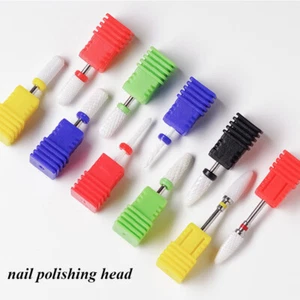 Ceramic Tungsten Nail Drill Bit Manicure Pedicure Nail Files Nail Art Accessory - Picture 1 of 28