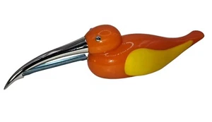 Pelador de verduras Boston Warehouse Bird Animal House Collection naranja amarillo 2007 - Imagen 1 de 7