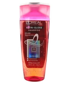 L'Oreal Paris Nutri-Gloss High Shine Shampoo, with Glyco-Silk, 12.6 oz **RARE** - Picture 1 of 1
