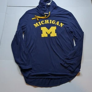 Coliseo Michigan Wolverines Azul Marino Ligero Con Capucha Manga Larga con XL NUEVO CON ETIQUETAS - Imagen 1 de 6