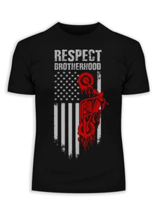 American Chopper Biker Outlaw With USA Flag - Picture 1 of 6