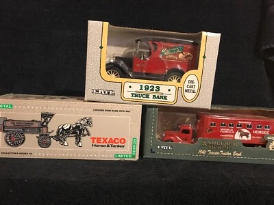 Die Cast Bank Set Of 3 - Image 1 of 4