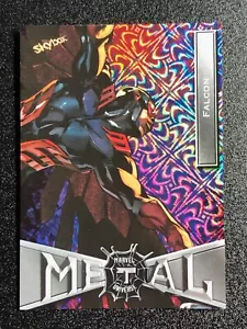 2022 Skybox Marvel Universe Metal Spider-Man π₯ FALCON GRANDIOSE π₯ - Picture 1 of 2