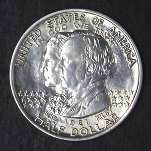 1921 Alabama Centennial Silver Half Dollar .50C - COINGIANTS - - Picture 1 of 2