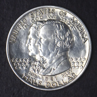 1921 Alabama Centennial Silver Half Dollar .50C - COINGIANTS - - Image 1 of 2