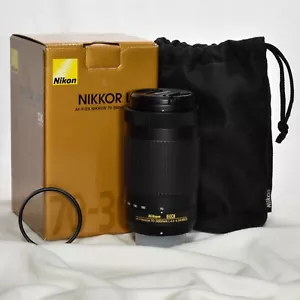 Nikon AF-P DX NIKKOR 70-300mm f/4.5-6.3G ED Zoom Telephoto Lens UV Filter MINT - Picture 1 of 10