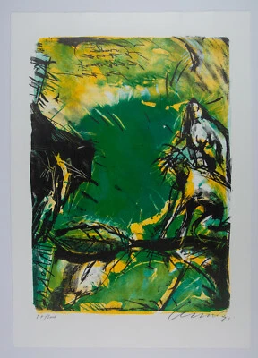 Louis: Lithografie handsigniert num. 57/300 dat. 91 - Bild 1 von 4