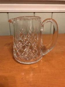Vintage Thomas Webb Crystal Cut Glass Small Pitcher Signed  - Picture 1 of 12