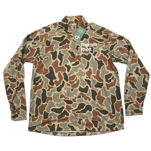 Thomas Rhett VHS-19 Orvis Drirelease 1/4 Zip Pullover (2019) Camouflage - L - Picture 1 of 5