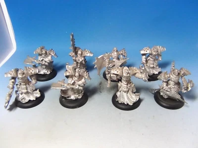 Large Armored Warriors - 10 Metal Miniatures 28mm-32mm Privateer Press Foto 1 de 4