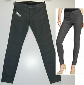 Elie Tahari Denim New York Women's Audrey Legging, Coated Grey, Size 25, 26 NWT - Picture 1 of 9