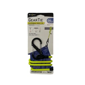 Nite Ize Gear Tie Clippable Twist Tie Outdoors Camping Work New Unused - Picture 1 of 9