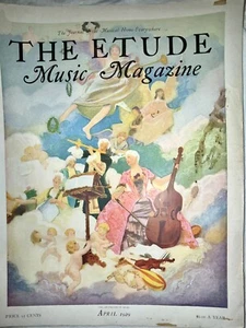 5 MUSIKZEITSCHRIFTEN 1928 & 1929 VINTAGE DIE ETÜDE - Bild 1 von 5