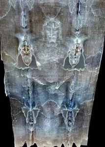 SHROUD OF TURIN FACE BODY OF JESUS CHRIST OF NAZERATH GOD CHRISTIAN 5X7 PHOTO - Picture 1 of 4